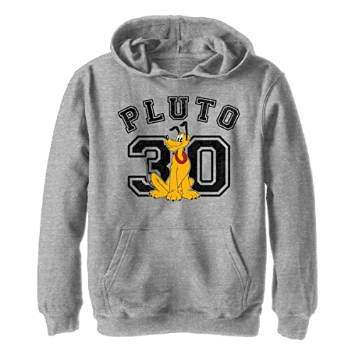 Pluto Disney pull à capuche en polaire douce coupe américaine Athletic Heather taille S
