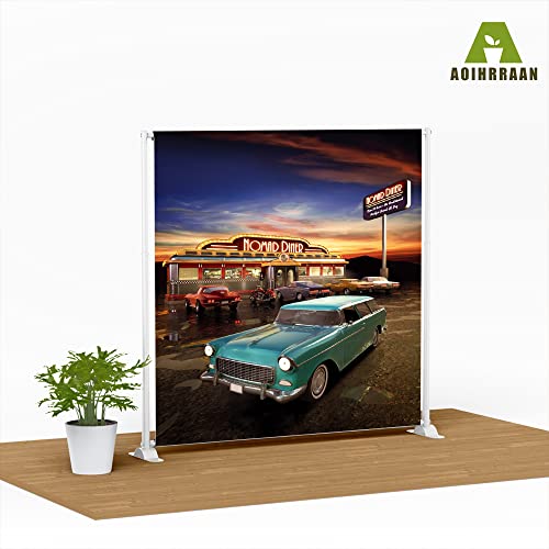 Aoihrraan 3x3m Wild West Diner Photography Backdrop Classic Car Motorcycle Sunset Vintage 50's 60's Style Background Kids Adults Cowboys Nostalgic Artistic Portrait Photo Shooting Studio Props - Image 2