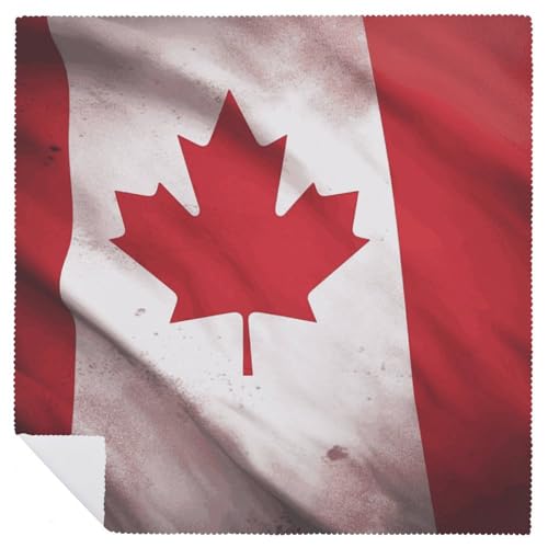 Servilletas de Tela con Bandera Canadiense 4 piezas miniatura 6