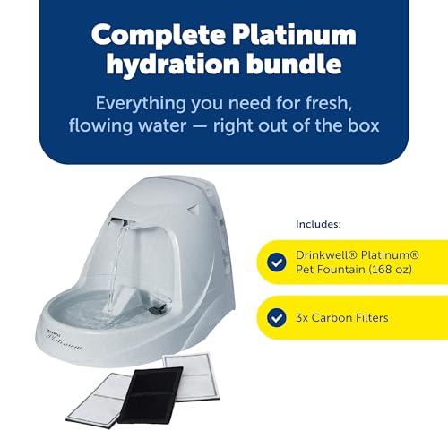 PetSafe Drinkwell Platinum 168oz Pet Water Fountain — view 2