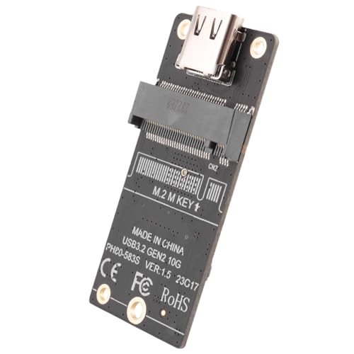 Adaptador Caja SSD M.2 a Type-C 10Gbps 2 unidades miniatura 4