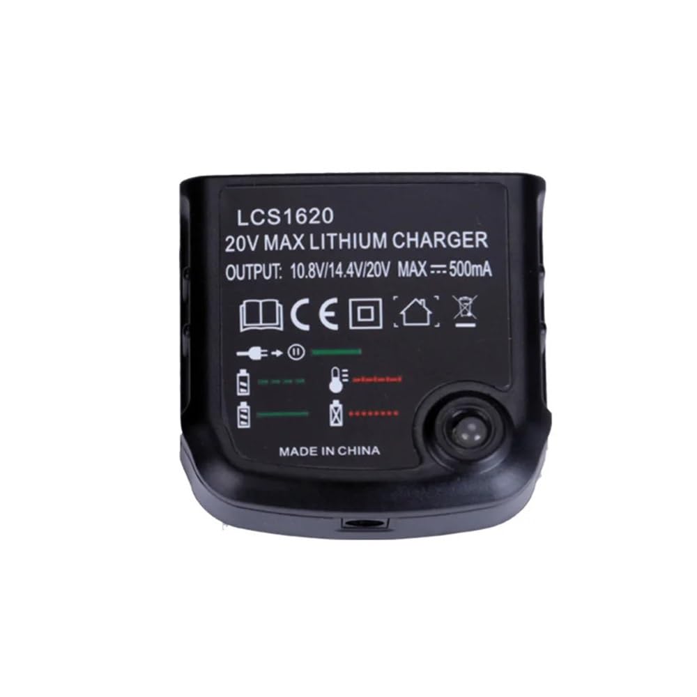 Ładowarka litowo-jonowa kompatybilna z akumulatorem litowo-jonowym Black & Decker 14.4V 20V LBXR20 LBXR20-OPE LB20 LBX20 LBX4020 akumulator do elektronarzędzi