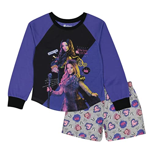 Disney Girls' Big Descendants Pajama Set, Spelled That, 4