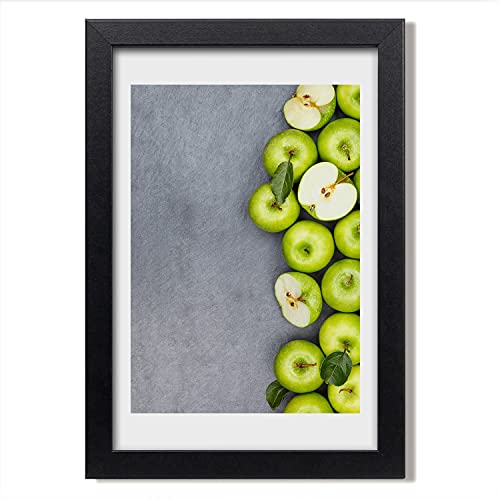 Tableau 20x30 cm Pommes vertes Tulup pour rafraîchir la décoration de votre cuisine