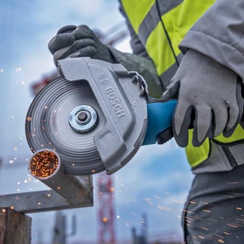 Bosch Professional meuleuse angulaire sans-fil BITURBO GWS 18V-180 P (Ø de disque 180 mm, profondeur de coupe 230 mm, PROtection switch, avec 2 disques à tronçonner, 1 disque diamanté, dans L-BOXX)