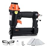 DOTOOL 18 Gauge Pneumatic Brad Nailer 2-in-1 Nail Accepts 5/8 to 2 Inch Brad Nails and 5/8 to 1-5/8