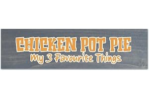 Chicken Pot Pie Bumper Sticker Bumper Sticker [02030] for Car, Laptop, Water Bottle