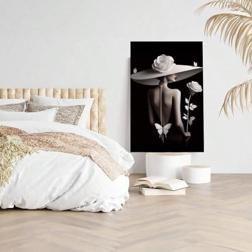 Impression sur toile décoration salon affiche art abstrait cadre 60x80cm