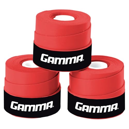 Gamma Sports Supreme Overgrip for Tennis, Pickleball, Squash, Badminton, and Racquetball Racquets...
