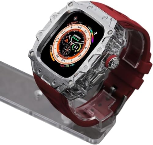 Bracelet Apple Watch Ultra 2 49mm antichoc en caoutchouc et métal antichoc