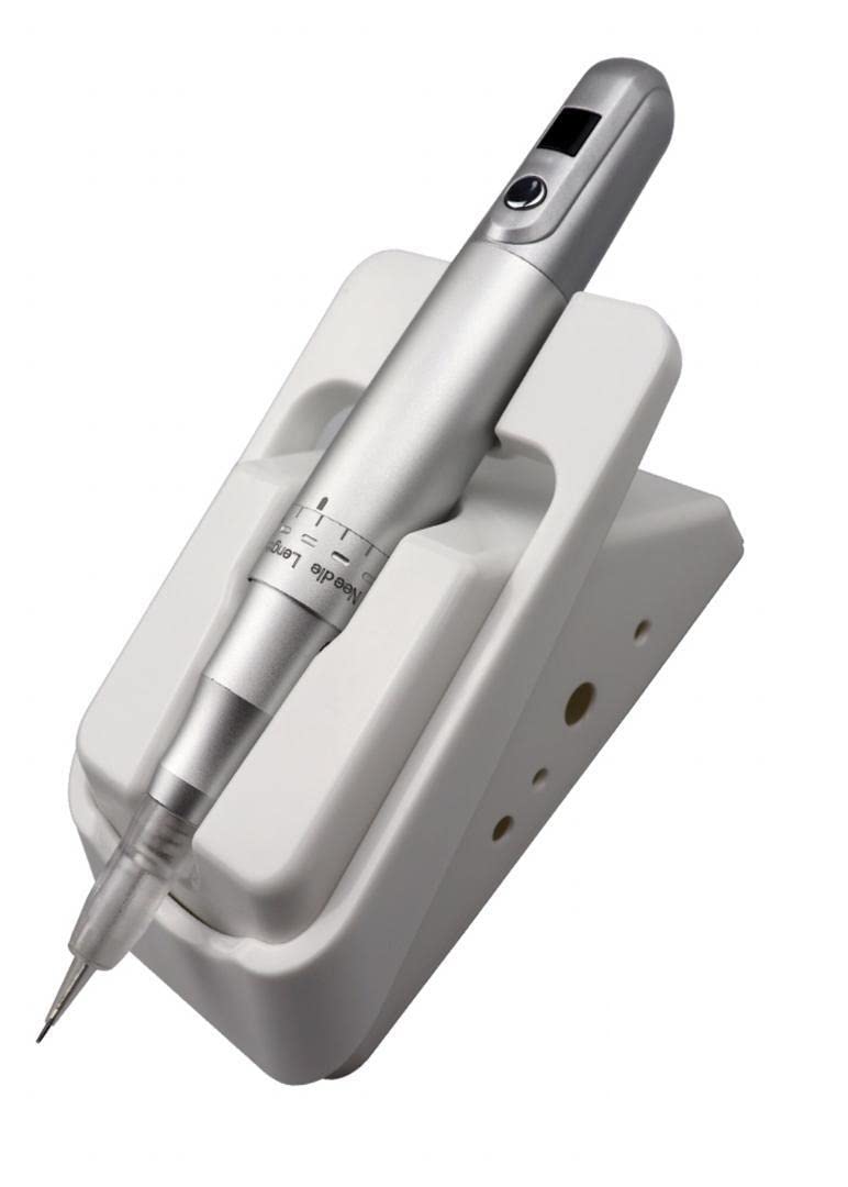 ibrow Semi-Permanent Makeup Machine with pigment for eyebrows, Microblading, Lips, Micropigmentation/BBglow Microneedling (Sparkle 1004_Silver)-image-20