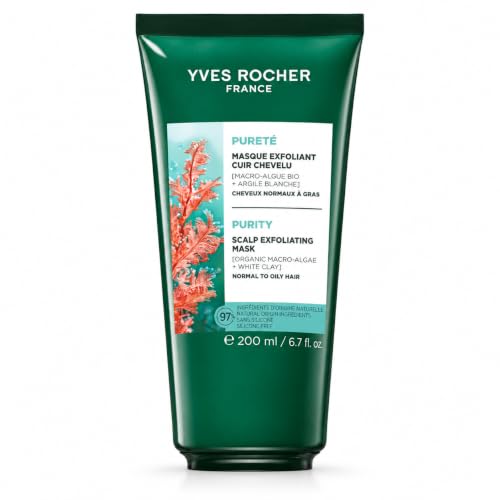 Yves Rocher Mascarilla Exfoliante Cuero Cabelludo Purifica 72h 200ml