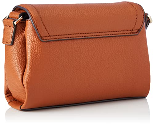 Calvin Klein CK Elevated Crossbody W/Flap, Borsa Donna, Cognac, One Size