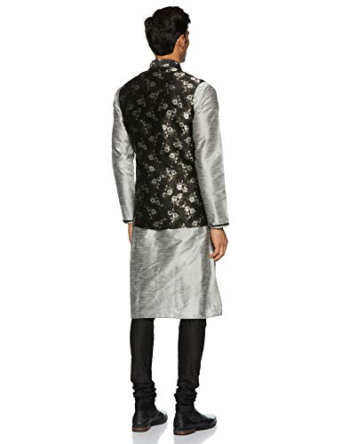 Image of Sanwara Men's Achkan Kurta Pyjama with Waist Coat S0319 031