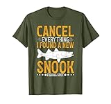 Snook Fisherman Snook Fishing Gear Snook Fishing Net T-Shirt