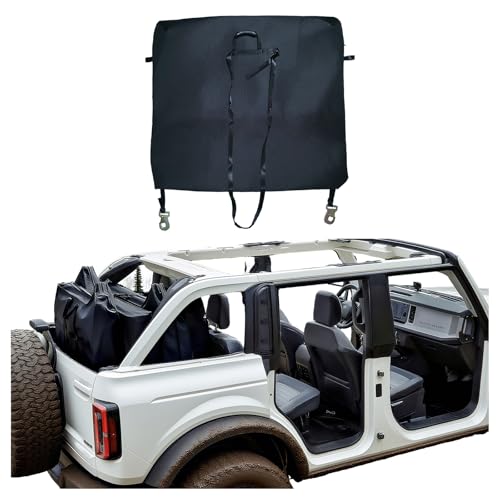 Thickened Hard Top Storage Bag Compatible with Ford Bronco 2021-2025 2/4-Door Portable Freedom Panel Storage Bag for Front Roof Panel Over First Row Seat