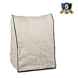 Mixer Cover for Kitchenaid, DustProof Bag with A Large Storage Pocket, Easy to Store Accessories Cookbook, Design for All KitchenAid Stand Mixer, 100% Cotton and Quality Guarantee.