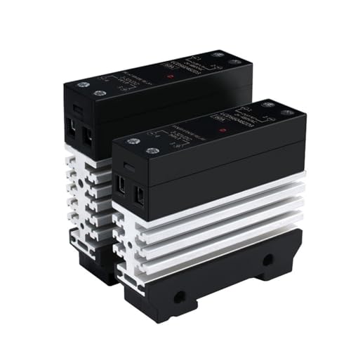 Relais statique SSR monophasé DC-AC 25A compact à refroidissement par radiateur - 7