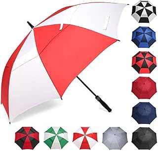 BAGAIL Golf Umbrella 68/62/58 Inch Large Oversize Double Canopy Vented Automatic Open Stick