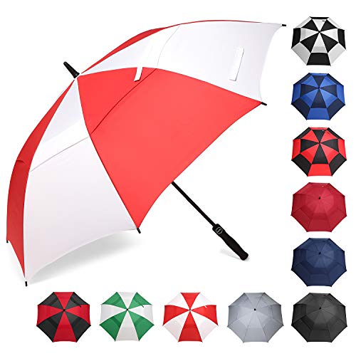 BAGAIL Golf Umbrella 68/62/58 Inch Large Oversize Double Canopy Vented Automatic Open Stick