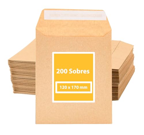 Enveloppes kraft marron pour sachet cadeau mariage et invitations fêtes