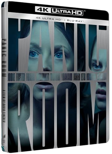 PANIC ROOM - COMBO UHD 4K + 2 BD - STEELBOOK - EDITION LIMITEE