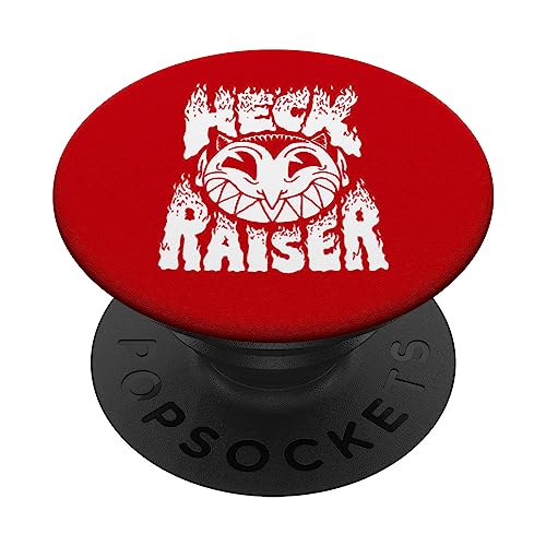 Halloween - Heck Raiser PopSockets Swappable PopGrip, Black