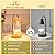 LOFTEK Candle Warmer Lamp with Timer - Dimmable - Adjustable Height, Electric Wax Melt Warmer Lamp with 2 Bulbs for Scente, Jar Candles, Vintage Home Room Decor, Warming Gift for Women, Gold Flower