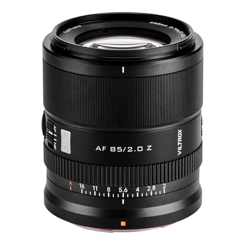 Image of VILTROX 85mm F2.0 Z Lens, AF 85mm f /2 EVO Z Lens for Nikon, Full Frame Auto Focus Portrait Lenses for Nikon Z Z6 III Zf Z8 Z9 Z30 Zfc Z50 II Z7 II ZR