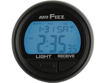 AM ブラックs 楽天市場】バイク 電波時計 タナックス MF-4672 電波クロック