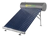 Calentador Solar De 18 Tubos Vivesol Para 5 Personas