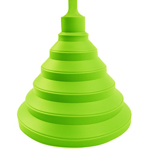 JJOnlineStore  lampadario a sospensione, moderno, allungabile, in silicone, paralume di ricambio, decorazioni fai da te Green