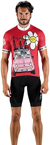 PARENTINI サイクルジャージ パレンティーニ Amazon | [パレンティーニ] サイクルジャージ 539B メンズ RED EU S
