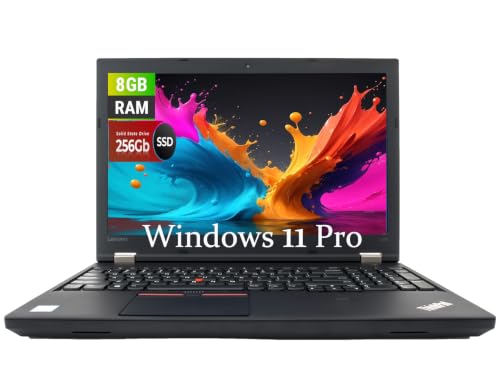 Lenovo Thinkpad L570 Business Laptop, 15.6inch Display, Intel Core i5-7200U, 8GB RAM, 256GB SSD, Webcam, Windows 11 Pro (Renewed)