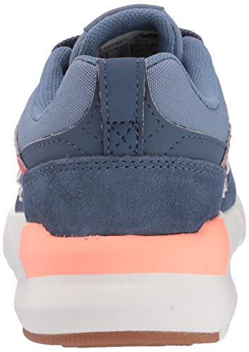 New Balance Women's 009 V1 Sneaker, Vintage Indigo/Toro Red/Ginger Pink, 10.5 W US