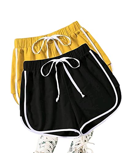 Powermerc Women’s Cotton Solid Regular Shorts Pack of 2 – Comfortable and Stylish Shorts for Women Powermerc Women’s Cotton Solid Regular Shorts Pack of 2 – Comfortable and Stylish Shorts for Women
