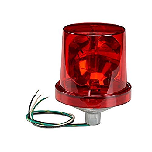 Federal Sign Warning Mild, Incandescent, Pink, 120VAC