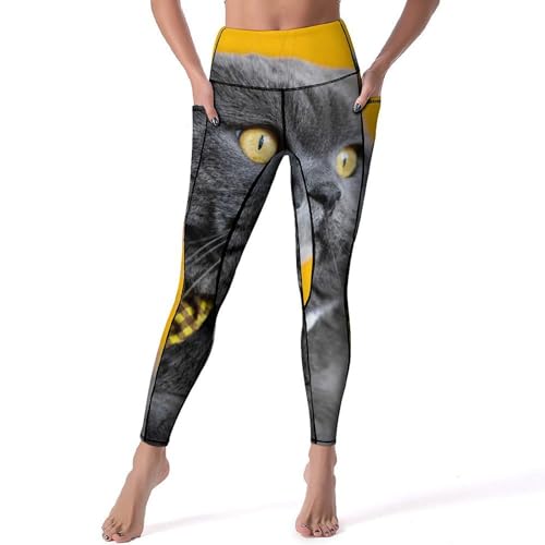 Leggings fitness taille haute avec maintien abdominal pour gym et jogging