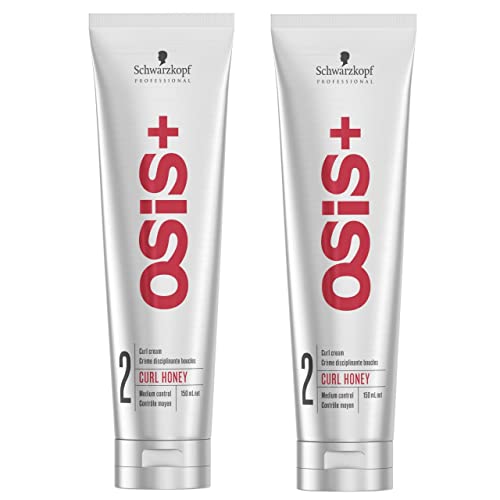 Schwarzkopf Osis Curl Honey Crème disciplinante Lot de 2 flacons de 150 ml