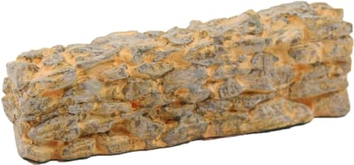 FADEDA Muro de piedra/altura: 4 cm/pintado a mano/detallado belén figuras - decoración de mesa de Navidad cuna accesorios