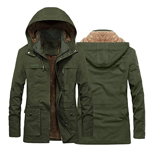 Veste homme polaire en velours épais chaud pour affronter l'hiver