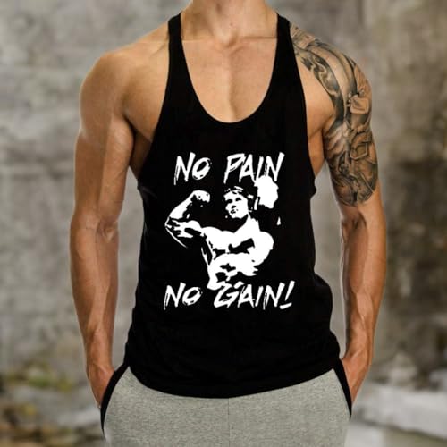 GYMLEADER Men’s 3 Pack Tank Tops Workout Gym Muscle Shirt Y-Back Fitness Bodybuilding Sleeveless T Shirt3