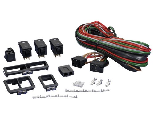 Spal 33040147 Horizontal/Vertical Universal Mount 3-Switch Kit