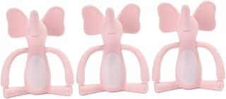 Toyvian 3 Pçs Mordedor Bebê Mastigar Brinquedo De Silicone Brinquedos Para Bebês Brinquedo Infantil Mastigar Brinquedos Bebê Malor Haste Dentes Moagem Brinquedo Bebê Molar Haste Dentes