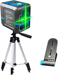 Nível a Laser Profissional com Trena 2.5m, 3 Linhas, Alcance 8m, Nivelamento Automático, Base Magnética, 18.5x6.2x2.8cm