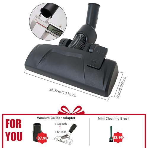 Accesorio de aspiradora de 32 mm compatible con cepillo de suelo mixto 4
