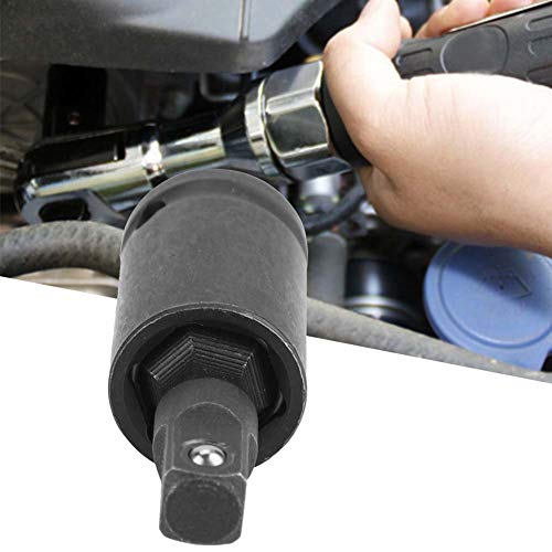 Drive Swivel Socket, Impact Universal Joints 1/4" 3/8" 1/2" Impact Wobble Socket Powerdrive Adapter for Auto Repairing (1/2 in) - Image 4