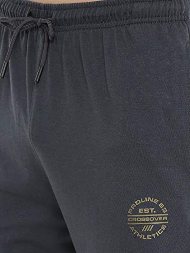 Image of Proline Men's Cotton Track Pant (-Dark Grey-)