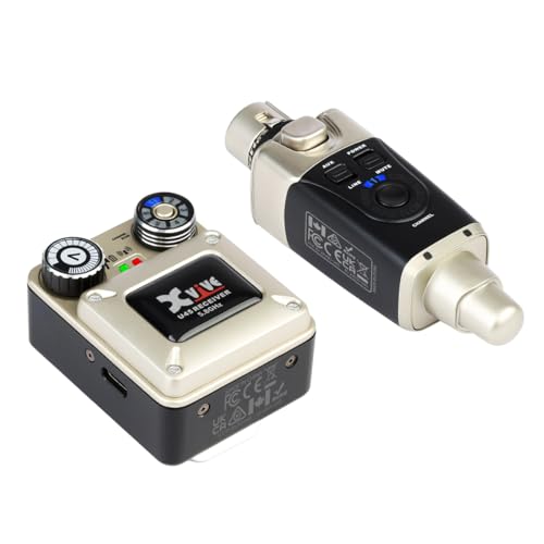 Xvive U45 Wireless in Ear Monitor System 5.8ghz IEM System Transmitter and bodypack Receiver for Studio Band Rehearsal - Image 3