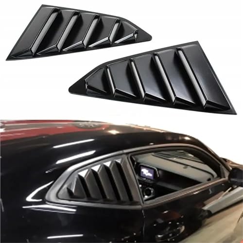 Aileron et diffuseur de custode noir pour Chevrolet Camaro 2016-2023